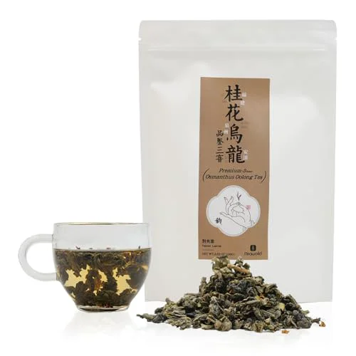 Recyclable Osmanthus Oolong Loose Leaf Tea 3.52 Ounce Versatile
