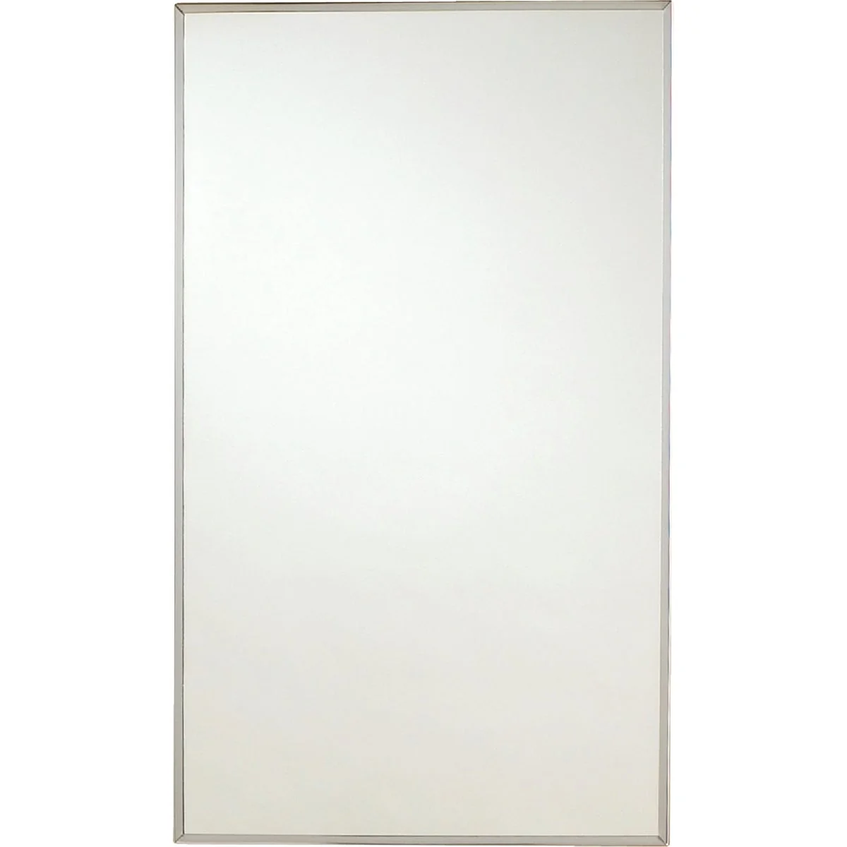 High-End Zenith Stainless Steel 13.5 In. W x 23.5 In. H x 3.5 In. D Single Mirror Surface Recess Mount Medicine Cabinet Sustainable