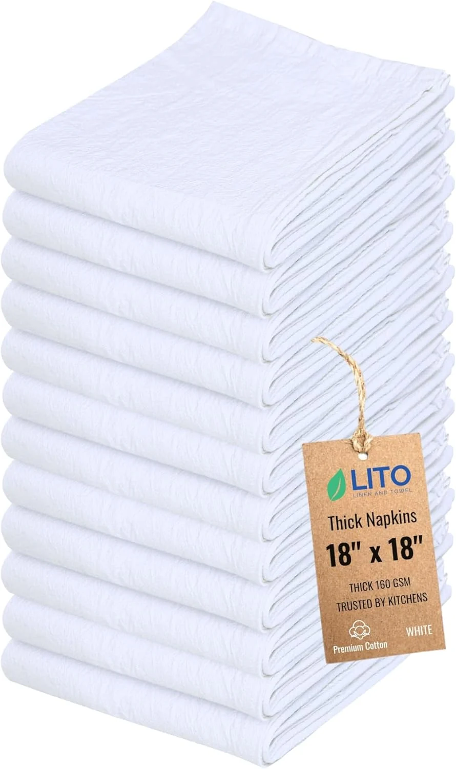 Long-Lasting Thick Cotton Flour Sack Napkins Advanced