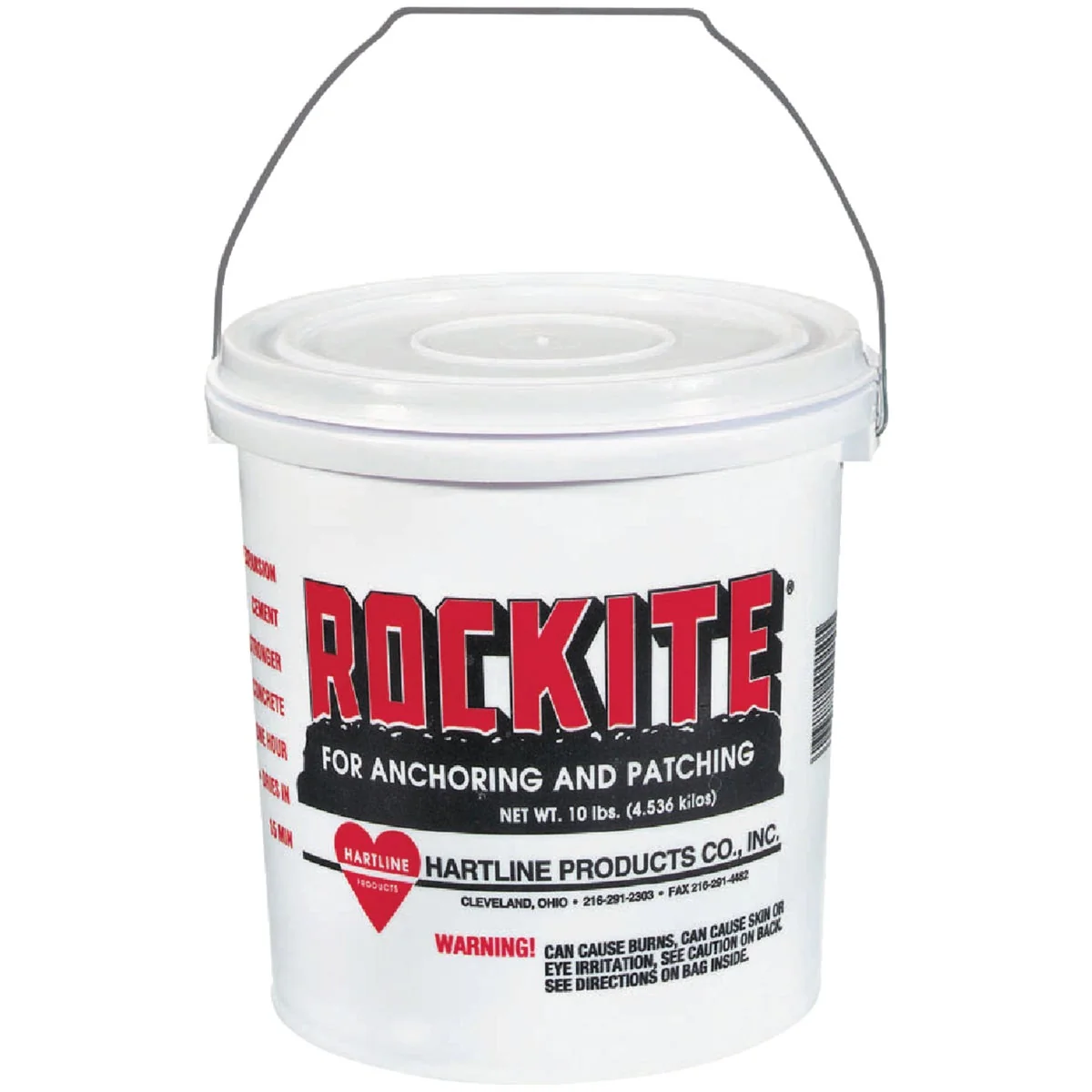 Soft Rockite 10 Lb Plastic Pail Hydraulic Cement Verified