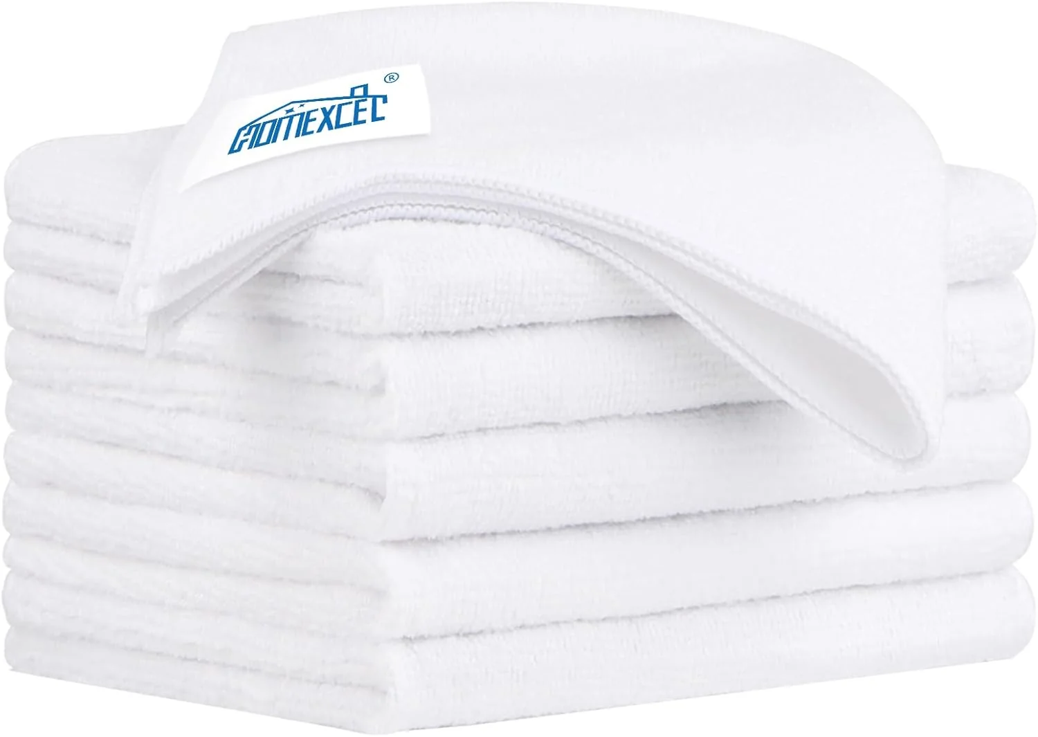 Casual Homexcel Microfiber Cleaning Cloth 6 Pack 12.5 x 12.5 inch Microfiber Towels for Cars Ultra Absorbent Car Washing Cloth Lint Streak Lightweight