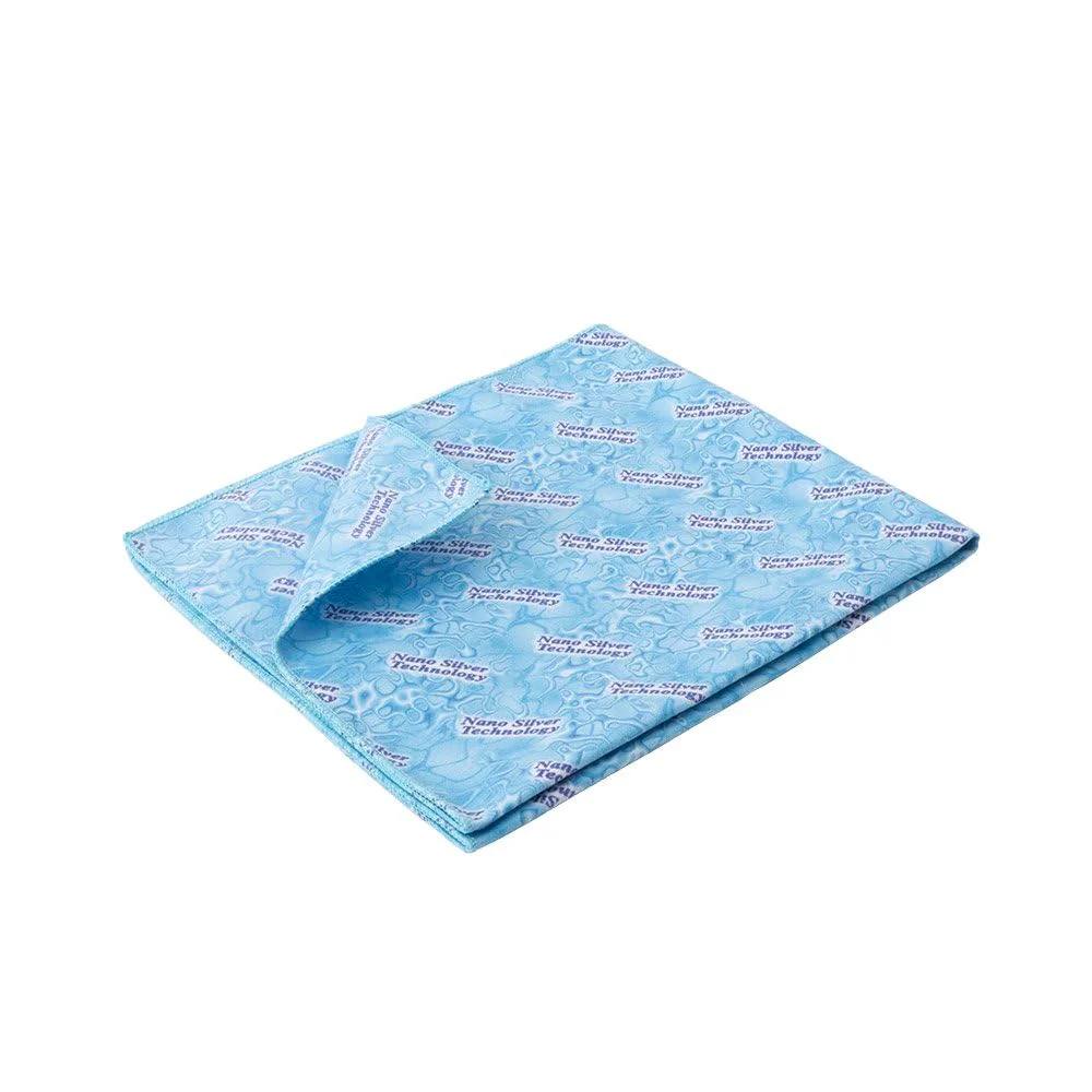 Functional Sunbeam Cloth – Multipurpose Reusable Cleaning Cloth for Glass Furniture Floors and More Blue Small Modern