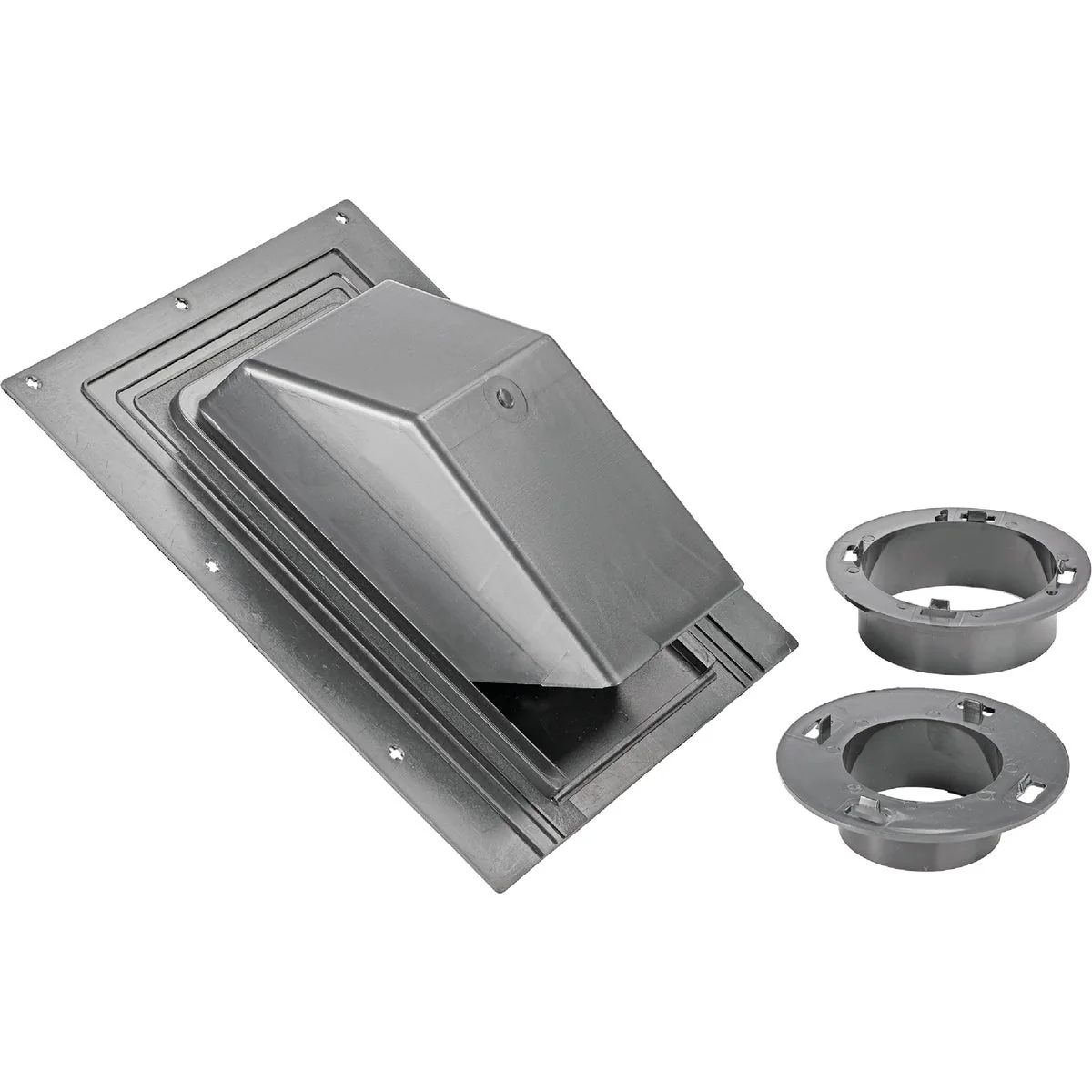 Effective Lambro 3 In. or 4 In. Black Plastic Roof Vent Cap for Bath Exhaust Fan Reusable