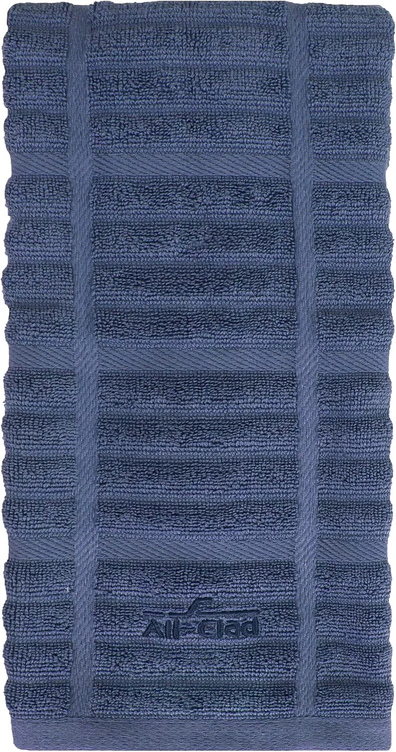 Artisan All-Clad Indigo Kitchen Towel – Premium Absorbent Cotton Recyclable