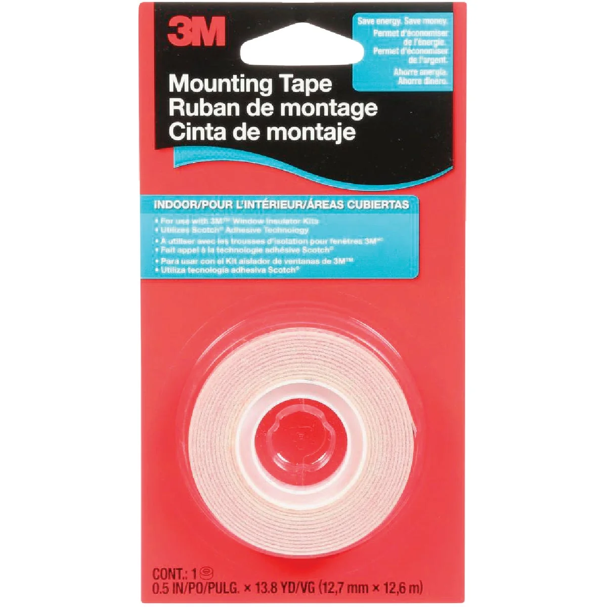 Sophisticated 3M 1 2 In. x 500 In. Indoor Window Film Tape Superior