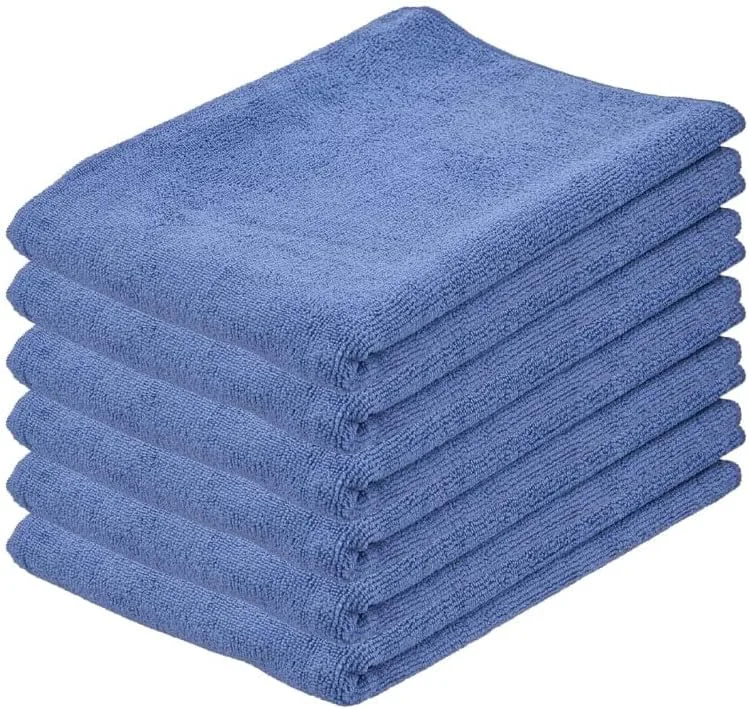 Smooth Superio Microfiber Squeegee Mopping Towel Extra Large Cloth 20 x 30 Streak Microfiber Floor Cloth-Rag for Cleaning House Kitchen Bathroom-Scratch – 6 Pack Elite