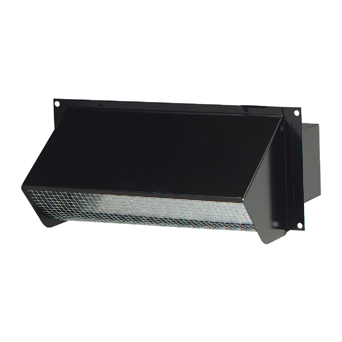 Clean Broan-Nutone 3-1 4 In. x 10 In. Black Galvanized Steel Wall Vent Cap Crafted