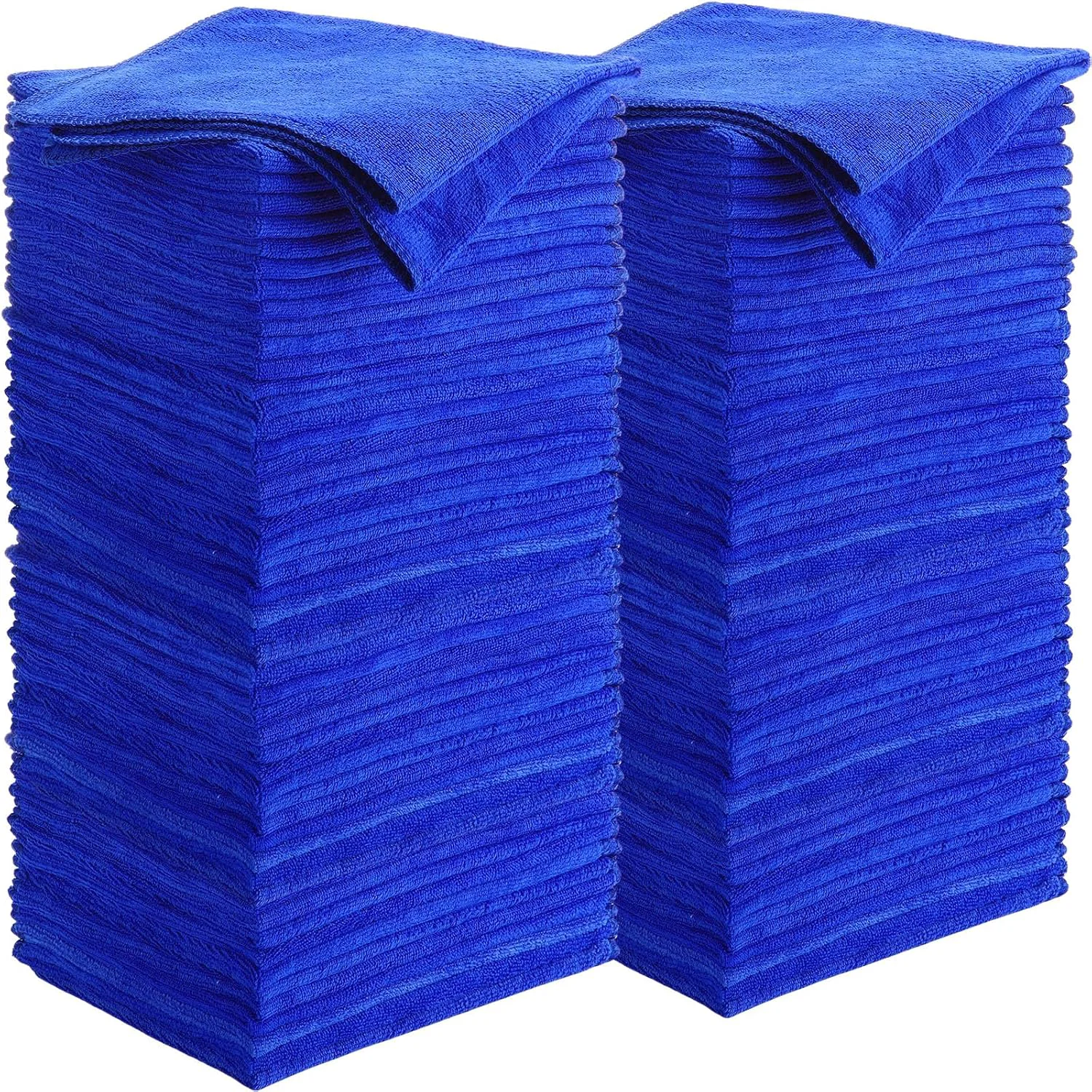 Classic Nuenen Car Microfiber Clean Cloths Blue 16 x 16 Inch 60 Pcs Next-Generation