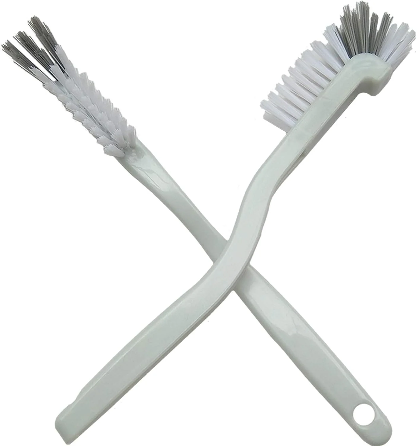 Premium Dish Brush Kitchen Cleaning Brush Bottle Brush Bathroom Scrub Brushes Sink Household Pot Pan Edge Corners Tile Lines Brush with Stiff Bristles Natural
