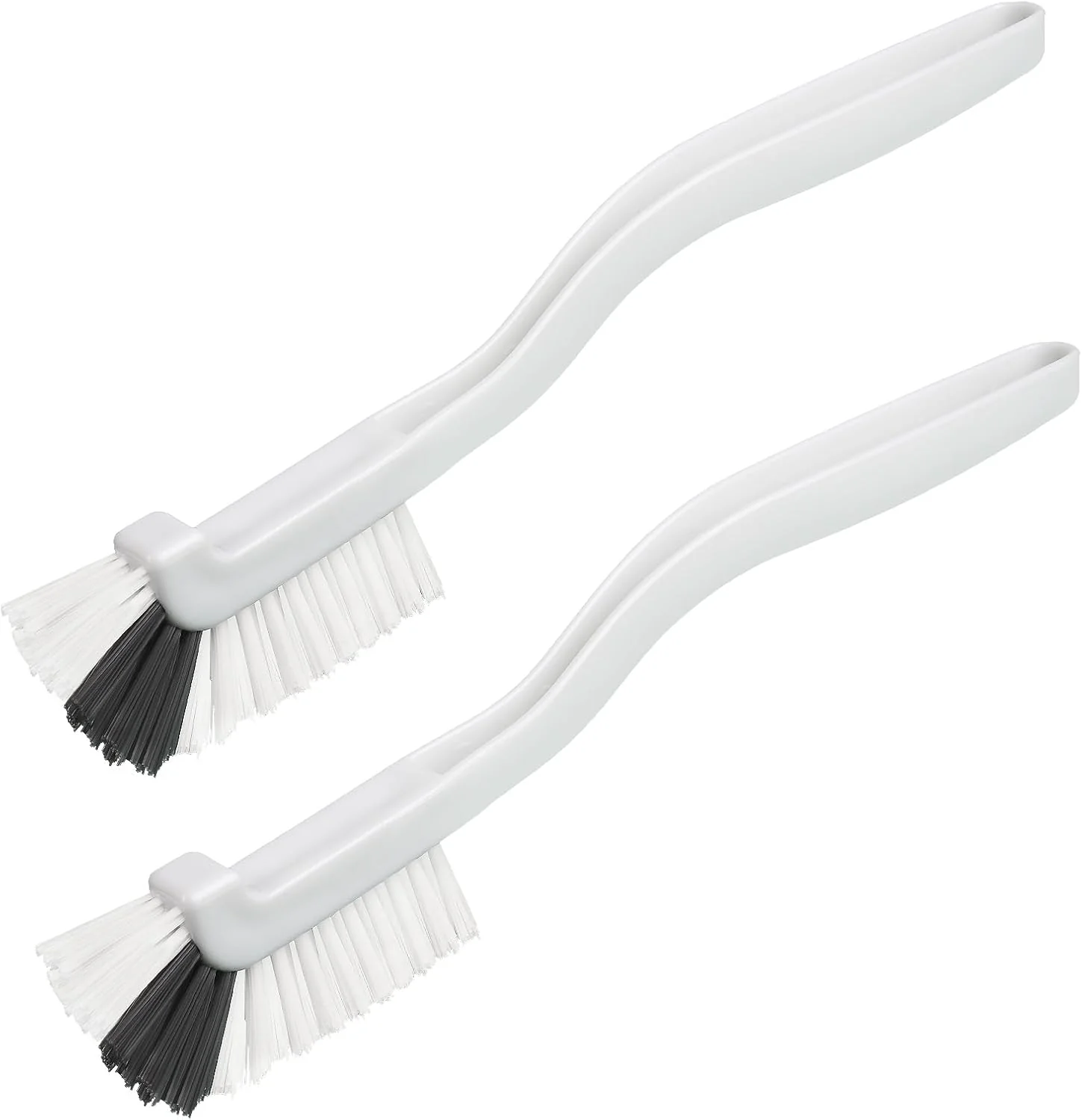 Exceptional GTOTd Kitchen Right Angle Scrub Grout Small Cleaning Brush（2 Pack） Kitchen Gadgets Gifts Stuff for Bottle Bathroom Brushes Household Pot Pan Lightweight