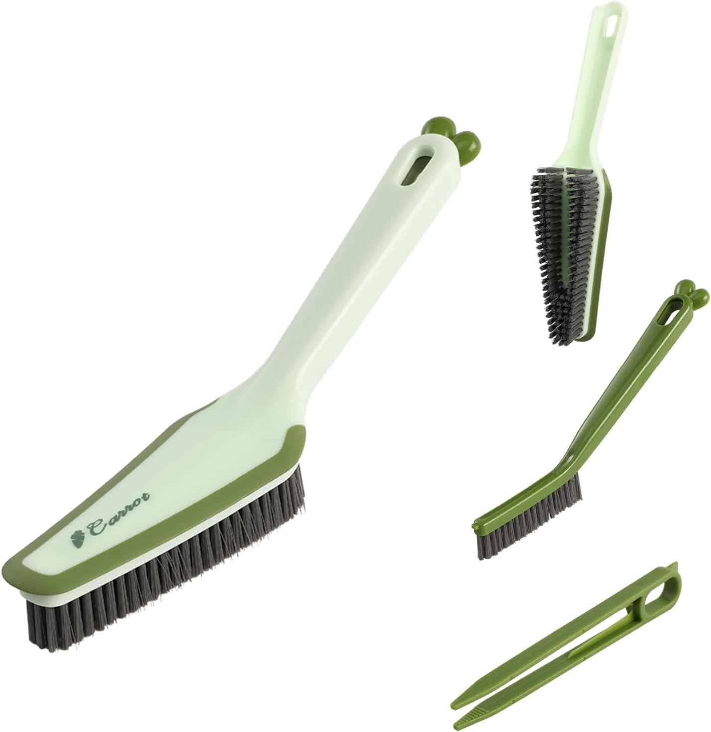 Elite 3 in 1 Detachable Household Cleaning Brush Multifunctional Scrub Brush with Hard Bristle and Handle Sustainable