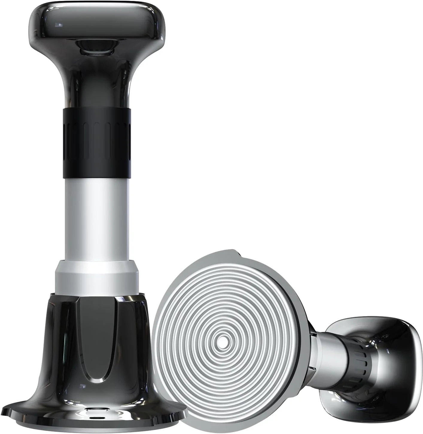 Fine Espresso Tamper 51mm Tamper 25lb-40lb with Stainless Steel Base Coffee Tamper with with Sound Feedback Contemporary