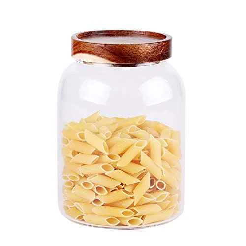 Soft Glass Storage Jar Artisan