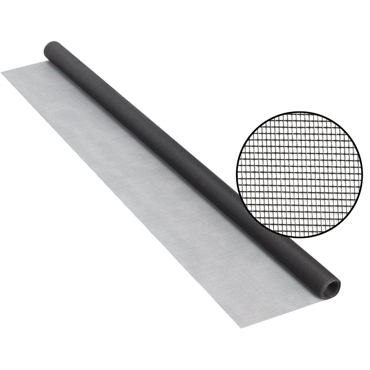 Minimalist Phifer 30 In. x 84 In. Charcoal Fiberglass Screen Cloth Ready Rolls Classic