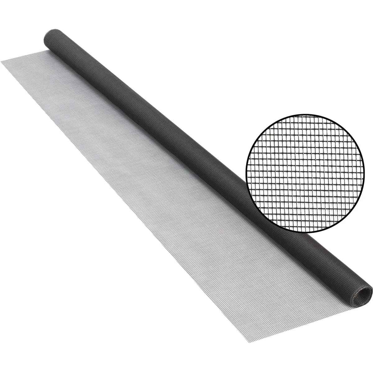 Clean Phifer 24 In. x 84 In. Charcoal Fiberglass Screen Cloth Ready Rolls Top-Quality
