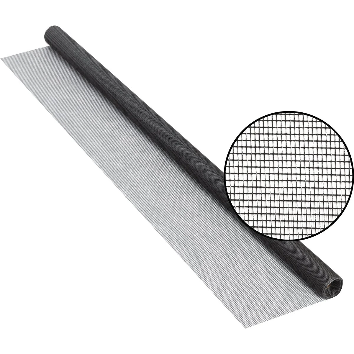 Unique Phifer 48 In. x 84 In. Charcoal Fiberglass Screen Cloth Ready Rolls Fine Crafted
