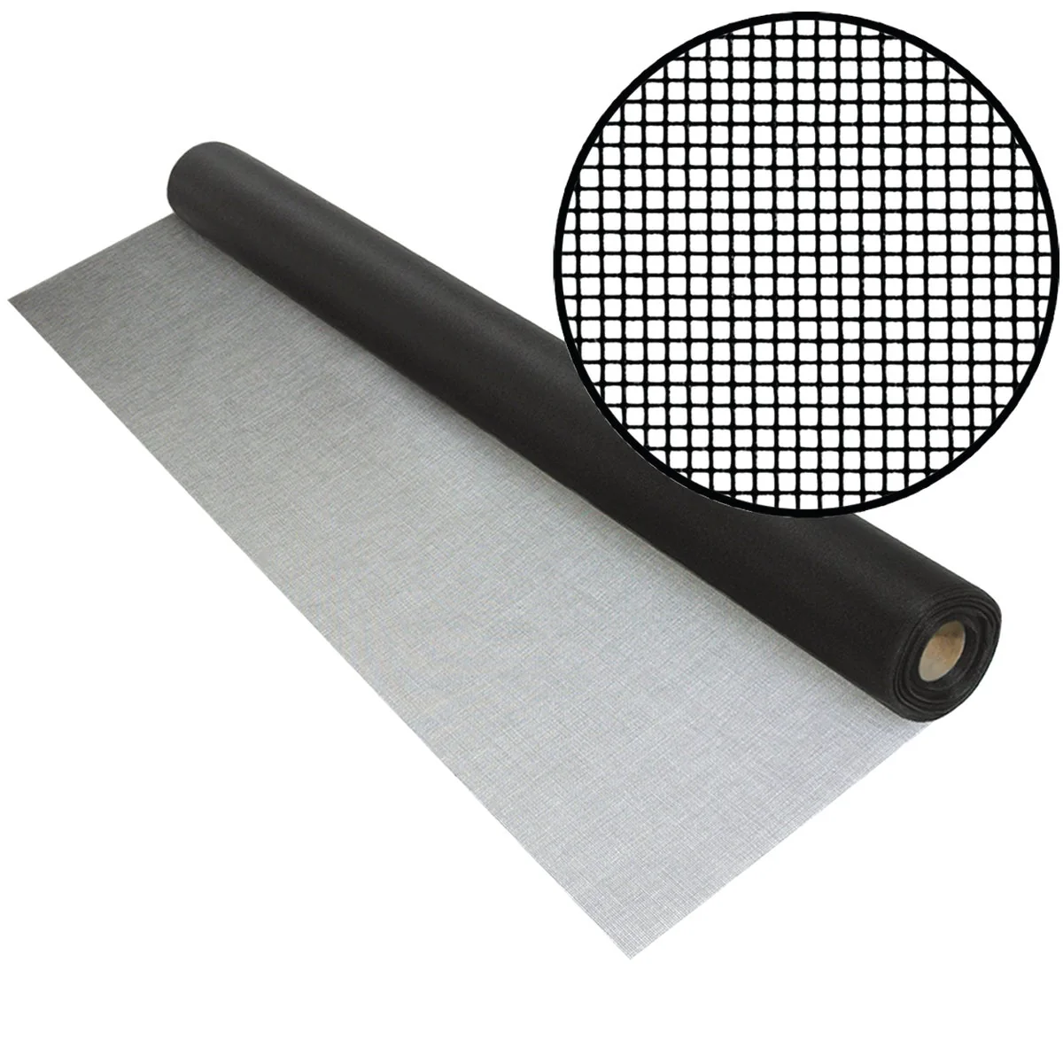 User-Friendly Phifer BetterVue 36 In. x 100 Ft. Improved Visibility Black Fiberglass Screen Smart