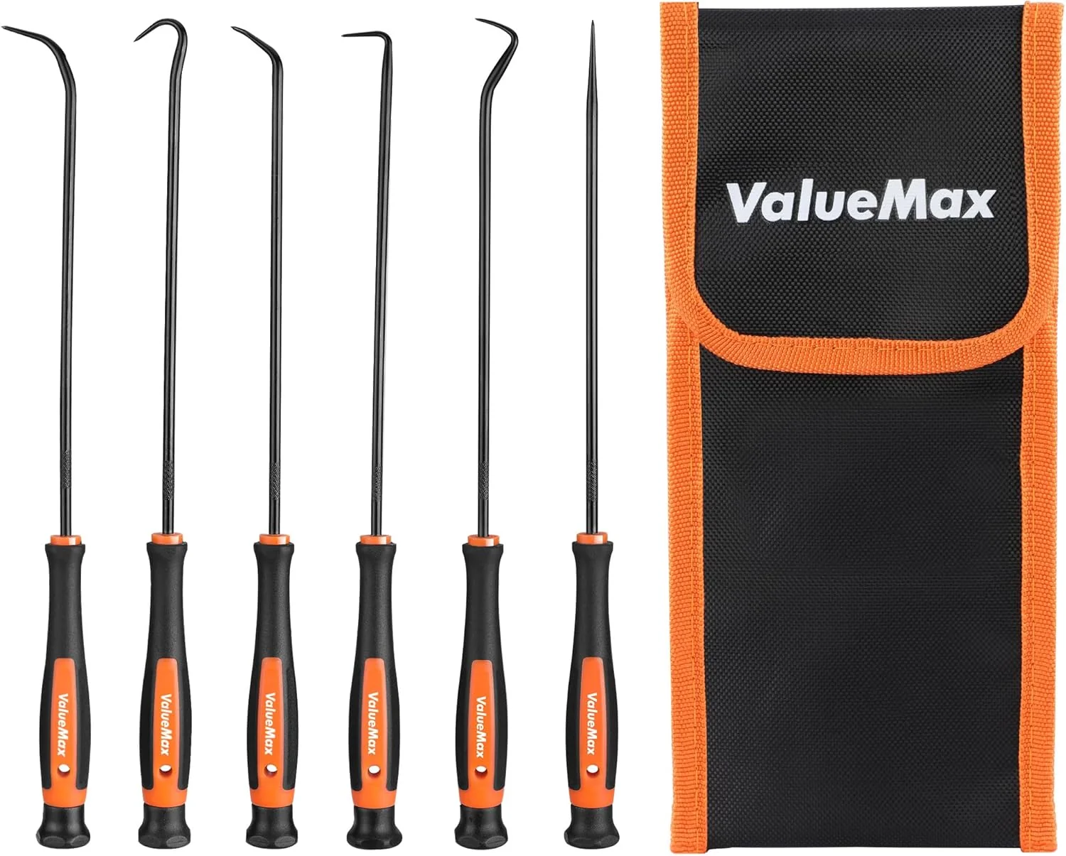 Durable ValueMax Pick and Hook Set Precision Pick Set with Tool Bag for Automotive Electronic Repair Casual
