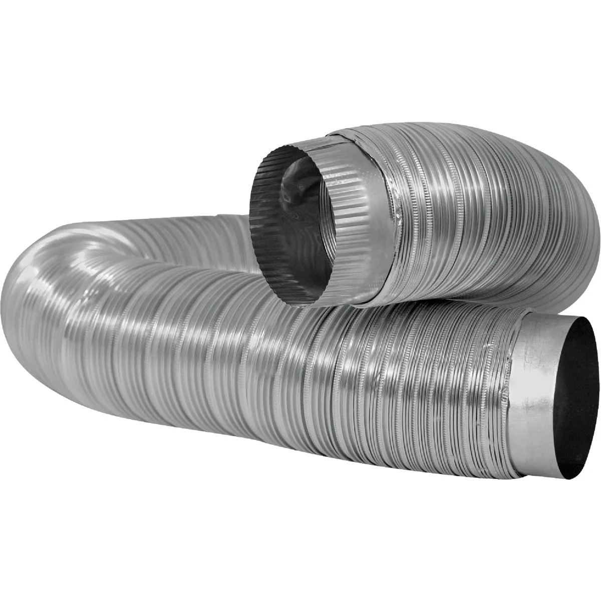 Stylish Dundas Jafine 4 In. x 6 Ft. Aluminum Semi-Rigid Dryer Duct with Collar Durable