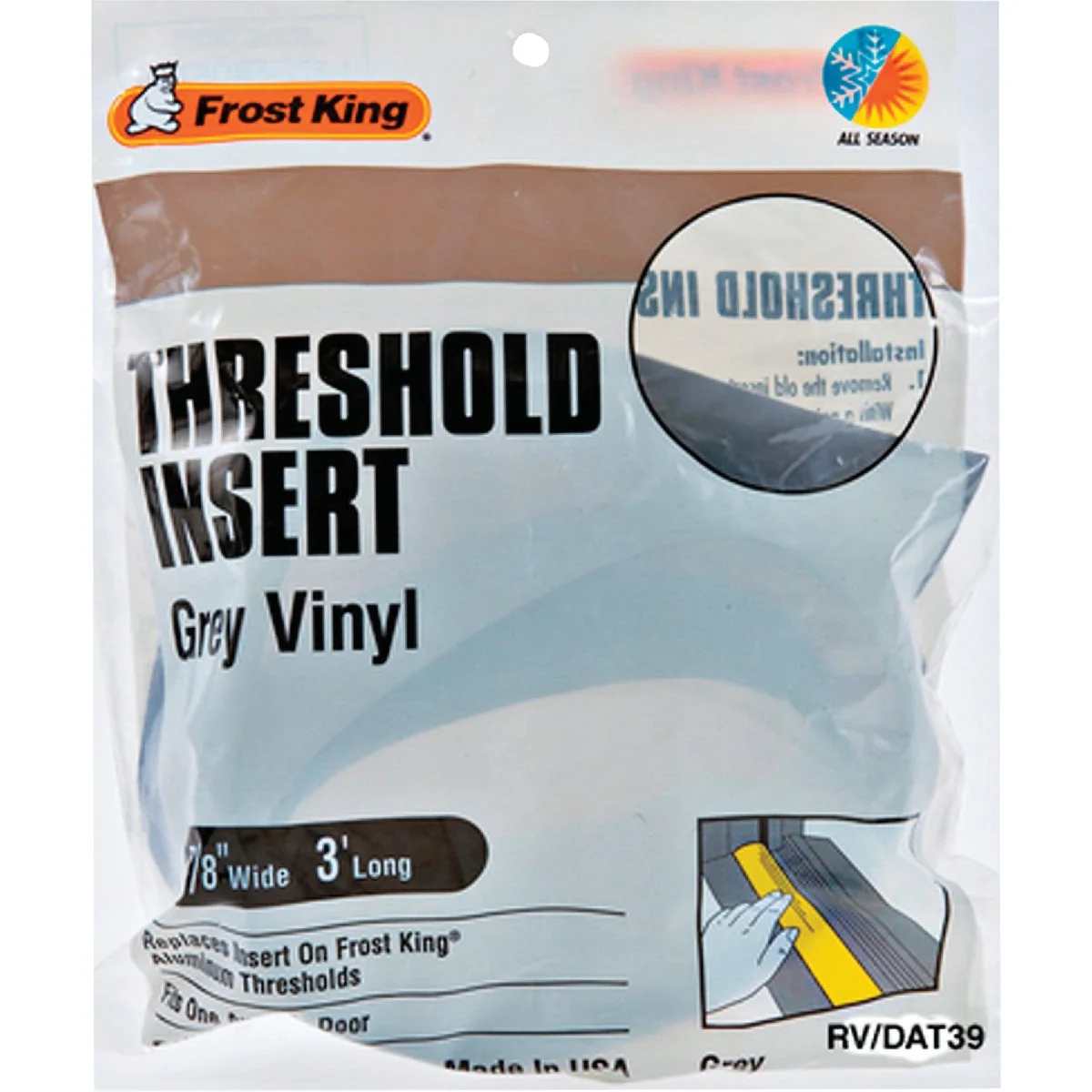 Dependable Frost King 36 L Threshold Insert Superior
