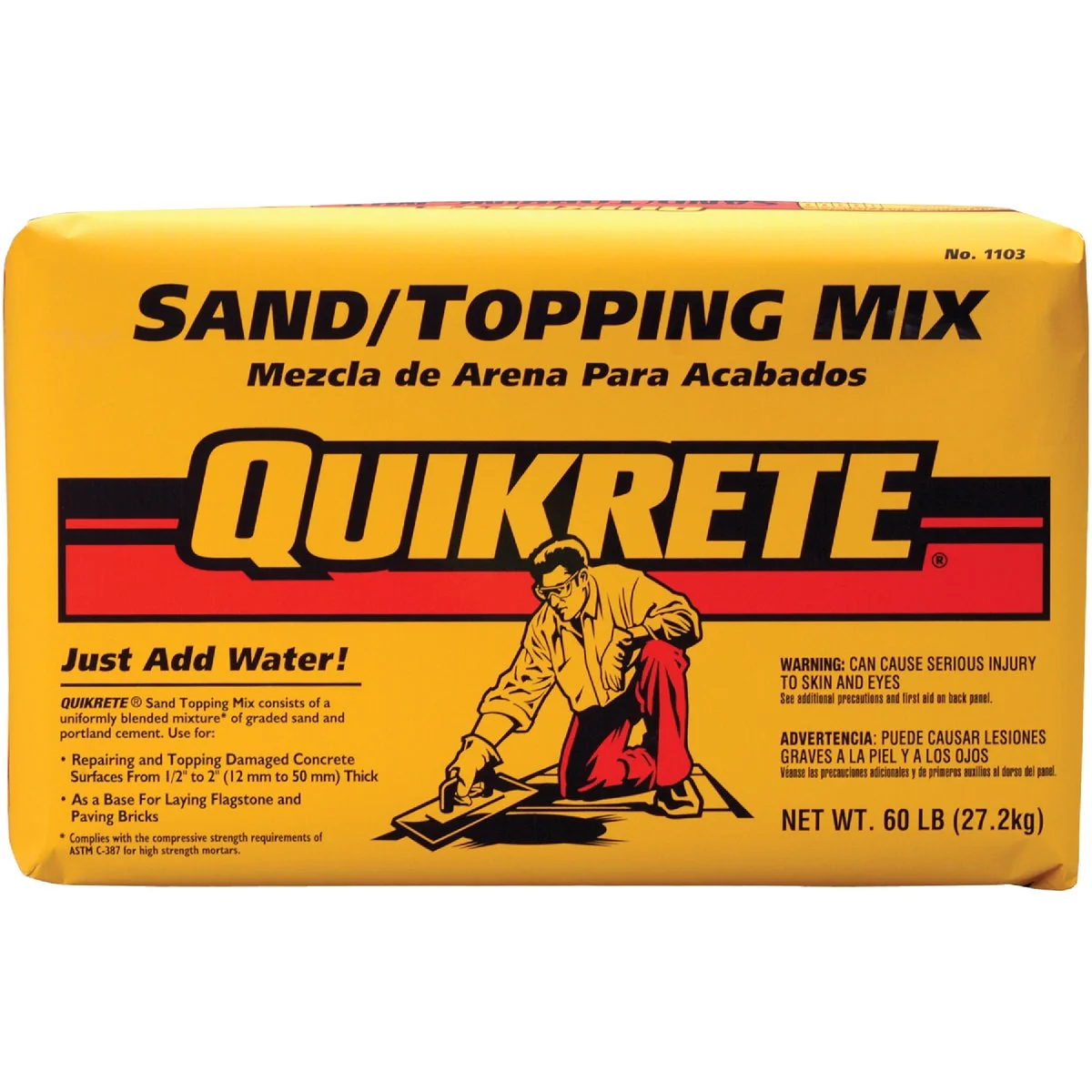 High-Grade Quikrete 60 Lb Sand Topping Mix Trusted