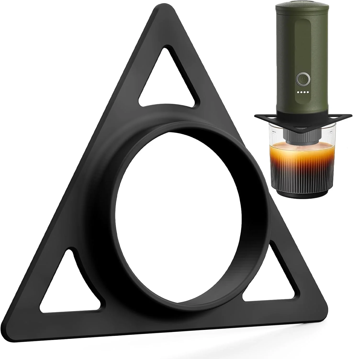 Advanced Portable Espresso Machine Stand Compatible With Outin Nano Aeropress Universal Coffee Stand Easy to Carry Environmentally Friendly