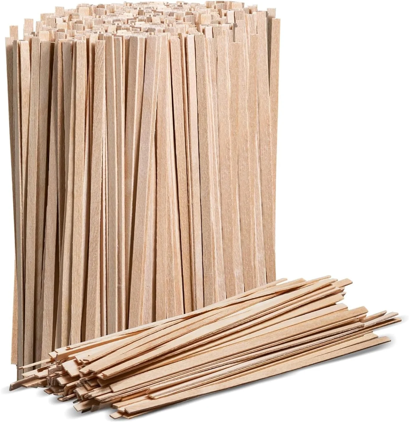 Expertly Made 1000 Wooden Coffee Stirrer by Prestee – Disposable 5.5 inches Long Wooden Stir Sticks for Coffee and Cocktails – Smooth Secure