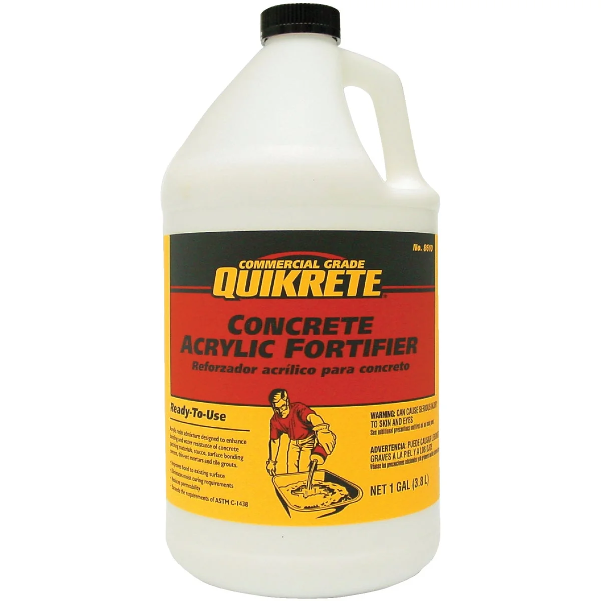Efficient Quikrete 1 Gal Concrete Bonder Pure