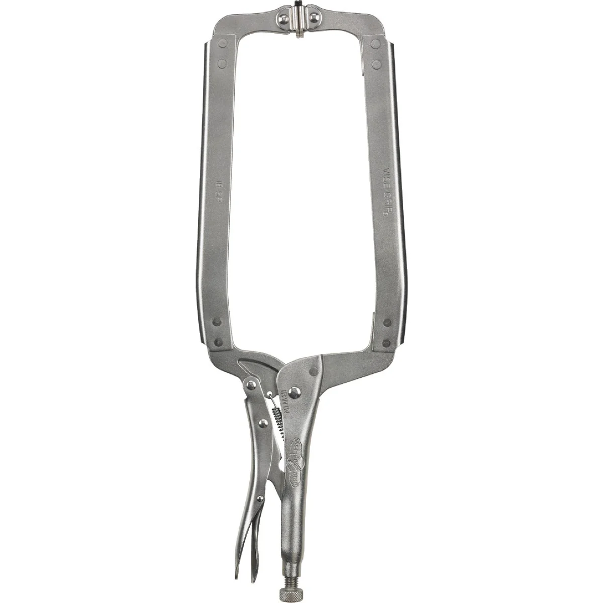 World-Class Irwin Vise-Grip 18 In. Locking C-Clamp with Swivel Jaws Natural