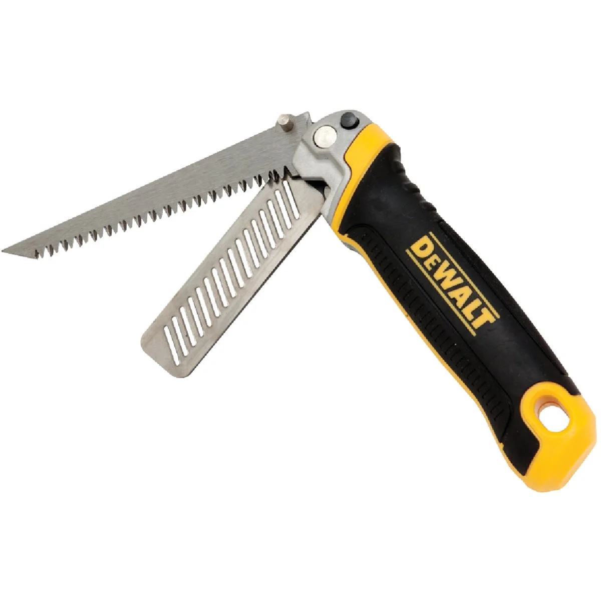 Solid DeWalt 5-1 4 In. 8 TPI Folding Drywall Jab Saw with Rasp Lightweight