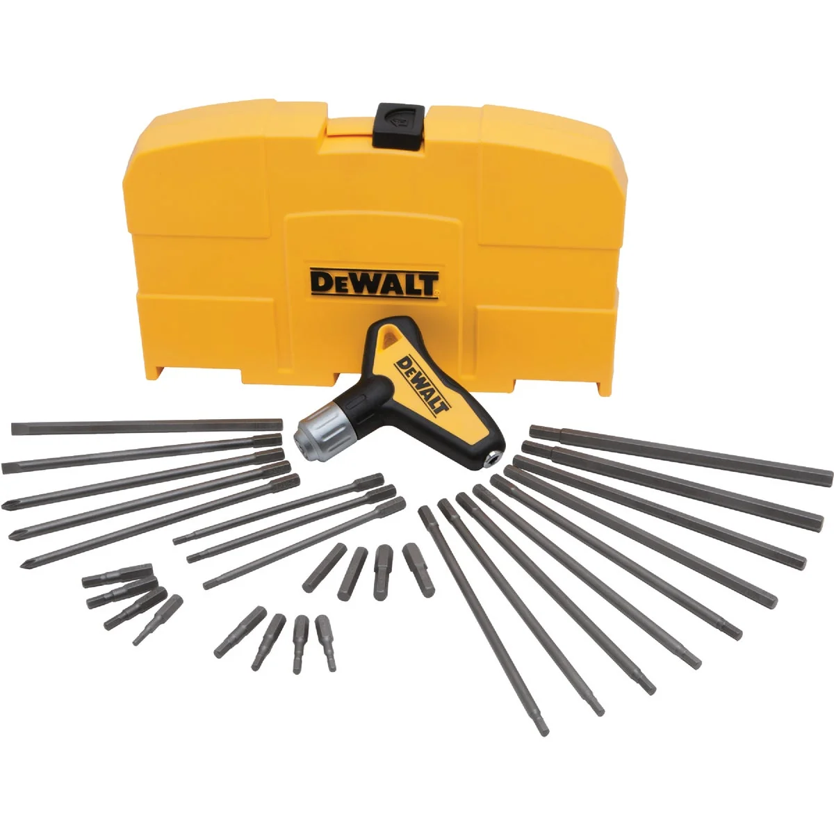 Environmentally Friendly DeWalt Metric Standard T-Handle Hex Key Set 31-Piece Expertly Made