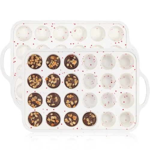 Fine Mini Muffin Pan 2 Count Consistent