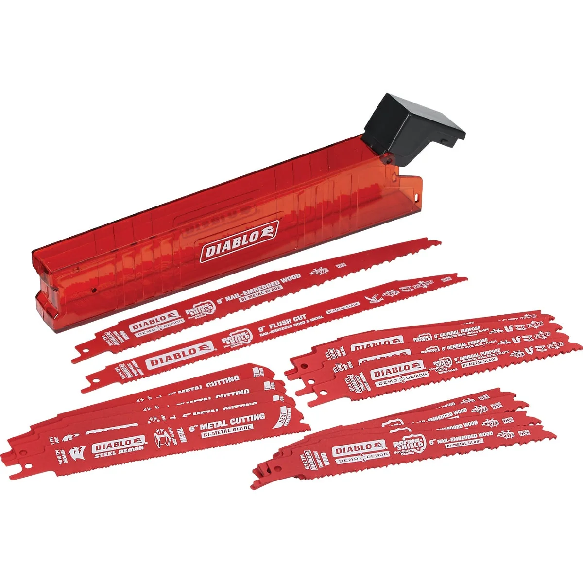 Artisan Diablo 14-Piece Demolition Reciprocating Saw Blade Set Specialty