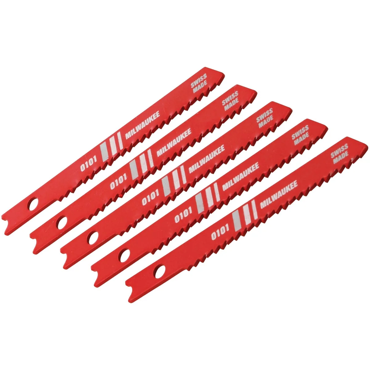 Fashionable Milwaukee U-Shank 2-3 4 In. x 14 TPI High Speed Steel Jig Saw Blade Metal Cutting 5-Pack Genuine