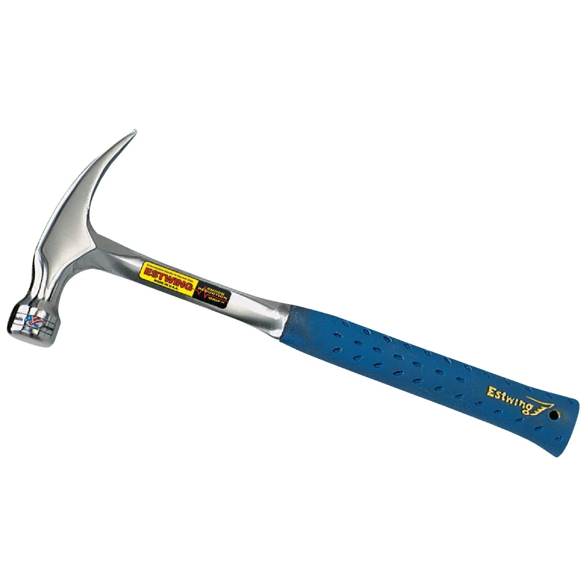 Proven Estwing 20 Oz. Smooth-Face Rip Claw Hammer with Nylon-Covered Steel Handle High-End