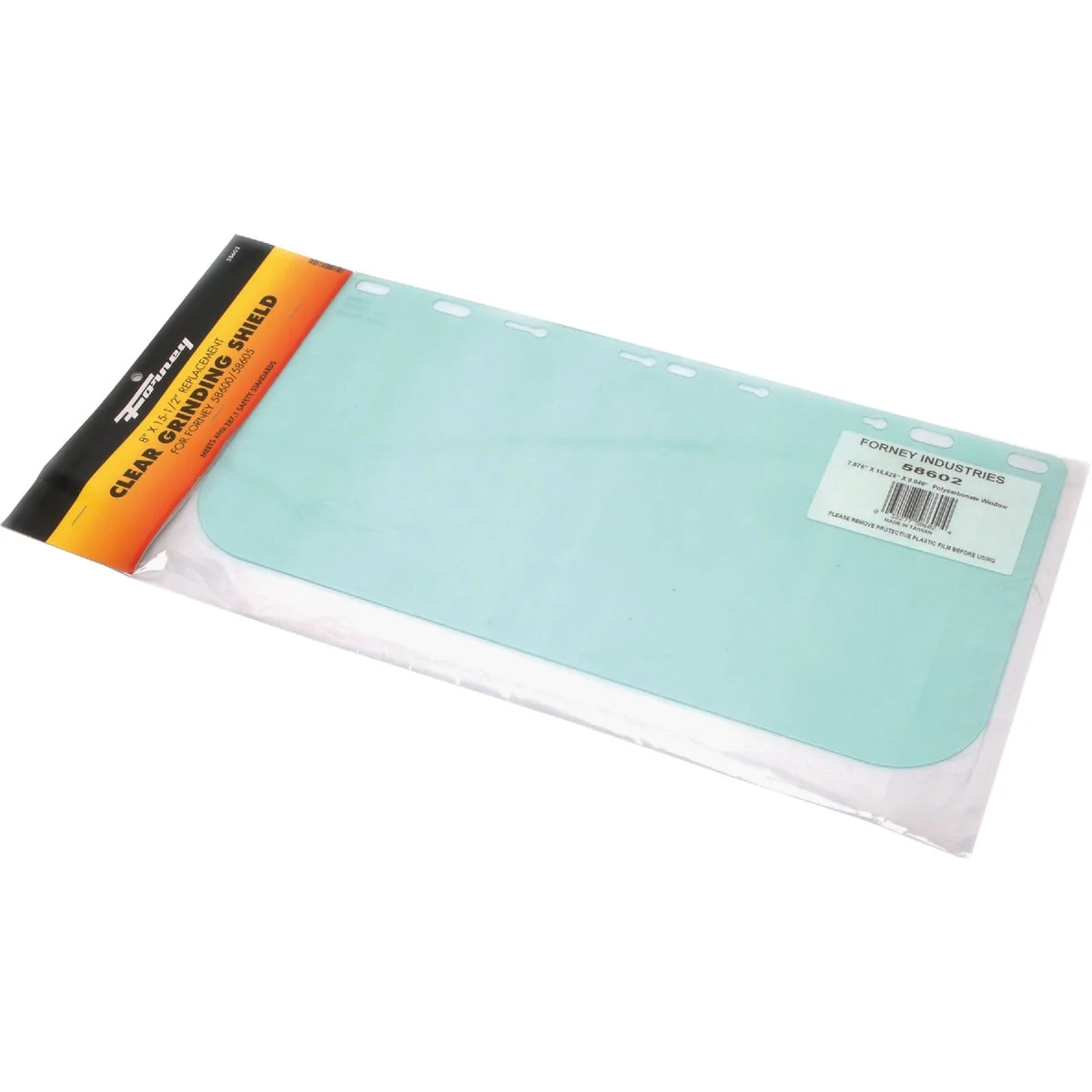 Casual Forney Polycarbonate Face Shield Natural