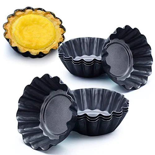 High-Quality 12 Packs Egg Tart Mold 12 Count User-Friendly