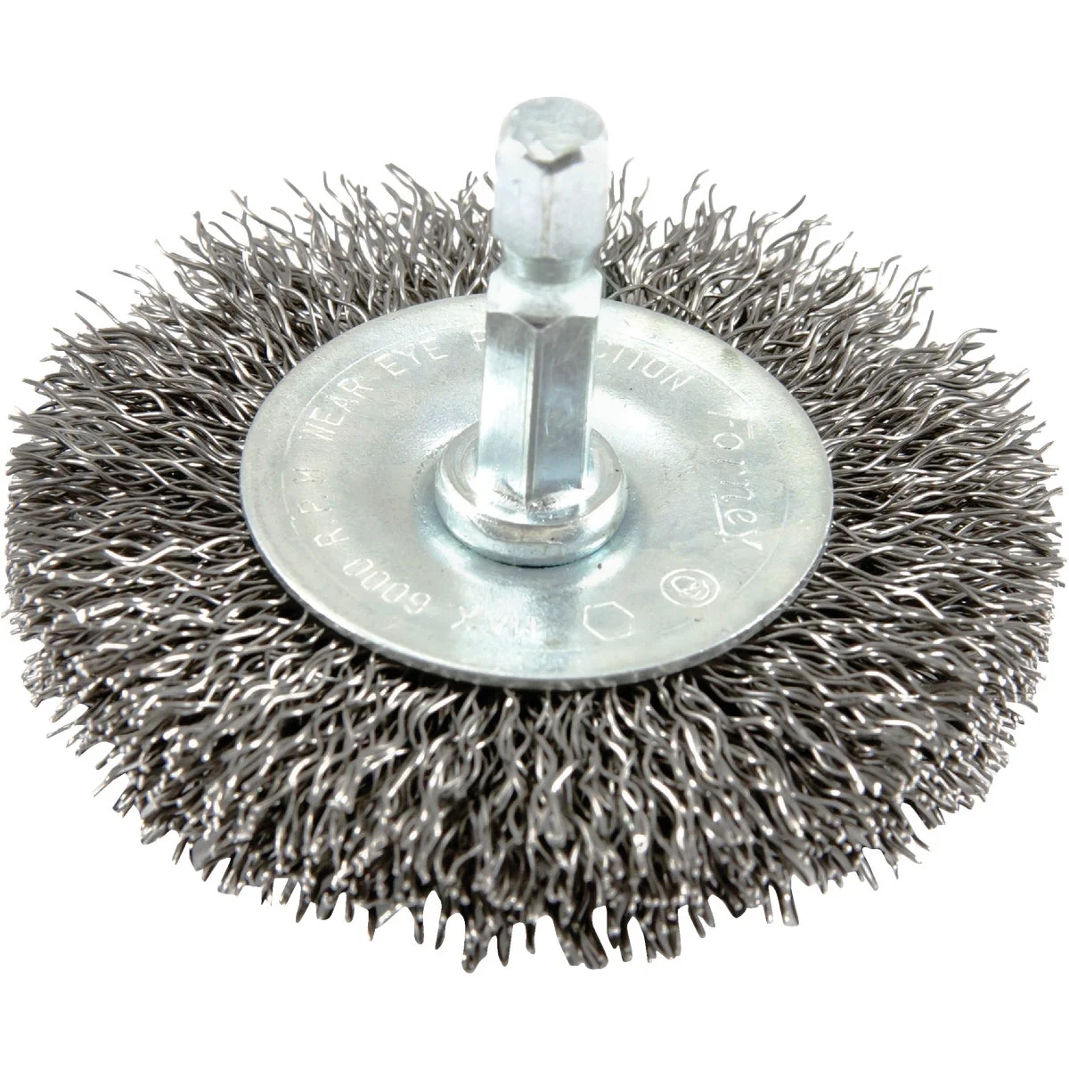 Dependable Forney 2-1 2 In. Hex Crimped Coarse Drill-Mounted Wire Wheel World-Class