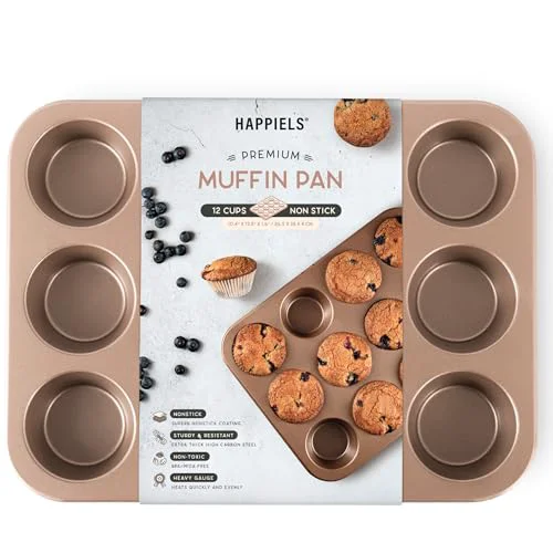 High-Quality 12 Cup Muffin Pan Nonstick Verified