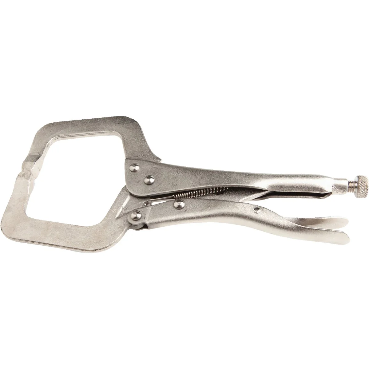 Natural Forney Deluxe 10-1 2 In. Locking C-Clamp High-Performance