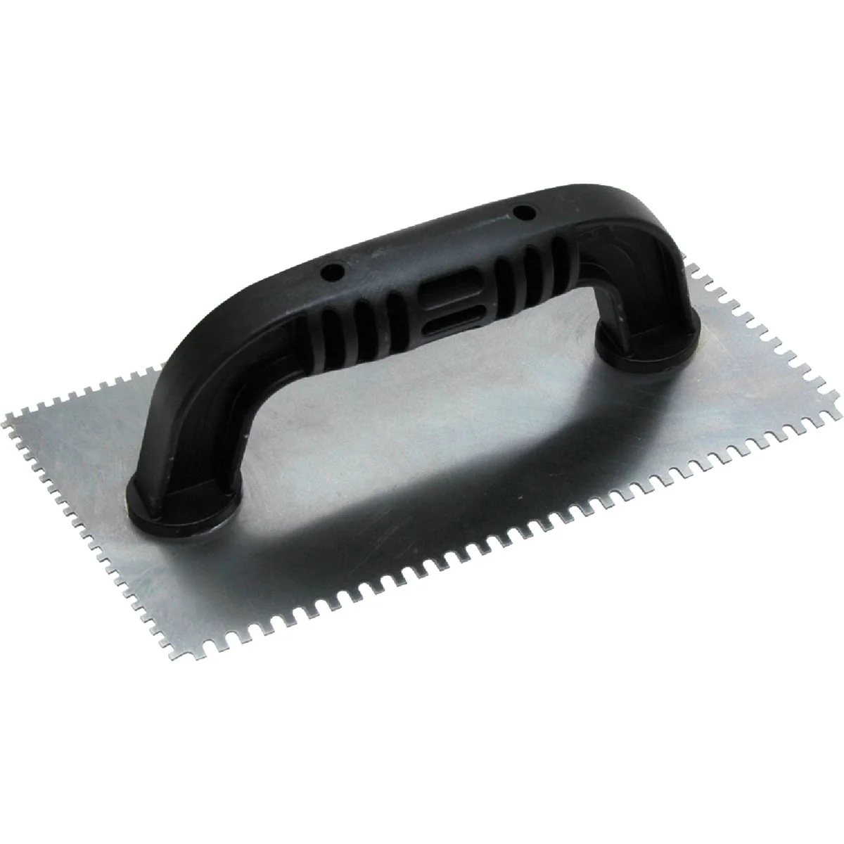 Carefully Designed QLT 1 4 In. Square Notched 1 4 In. U-Notched Trowel w Black Handle Relaxed