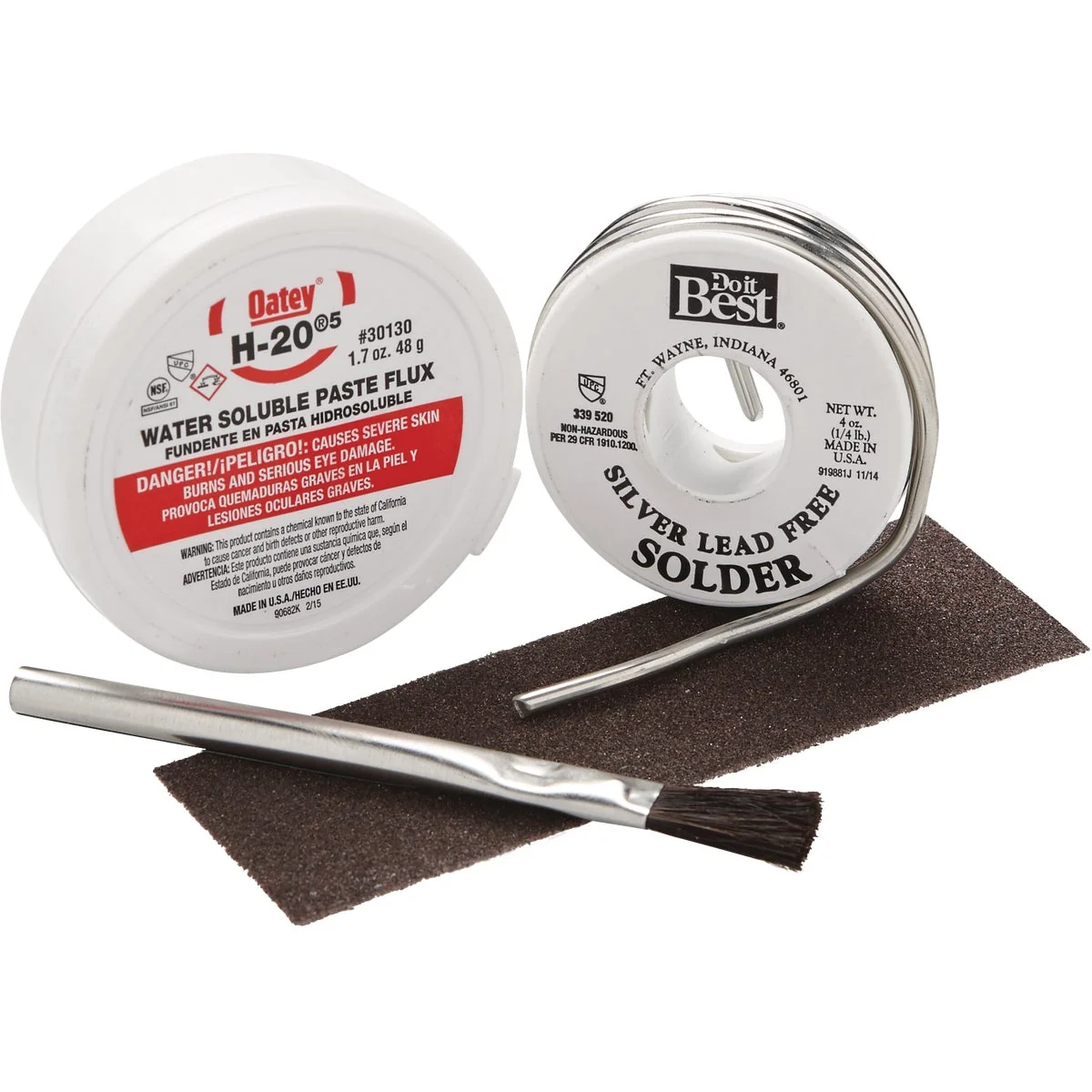 Advanced Do it Silver Lead- 1 4 Lb. H-205 Solder Kit Innovative