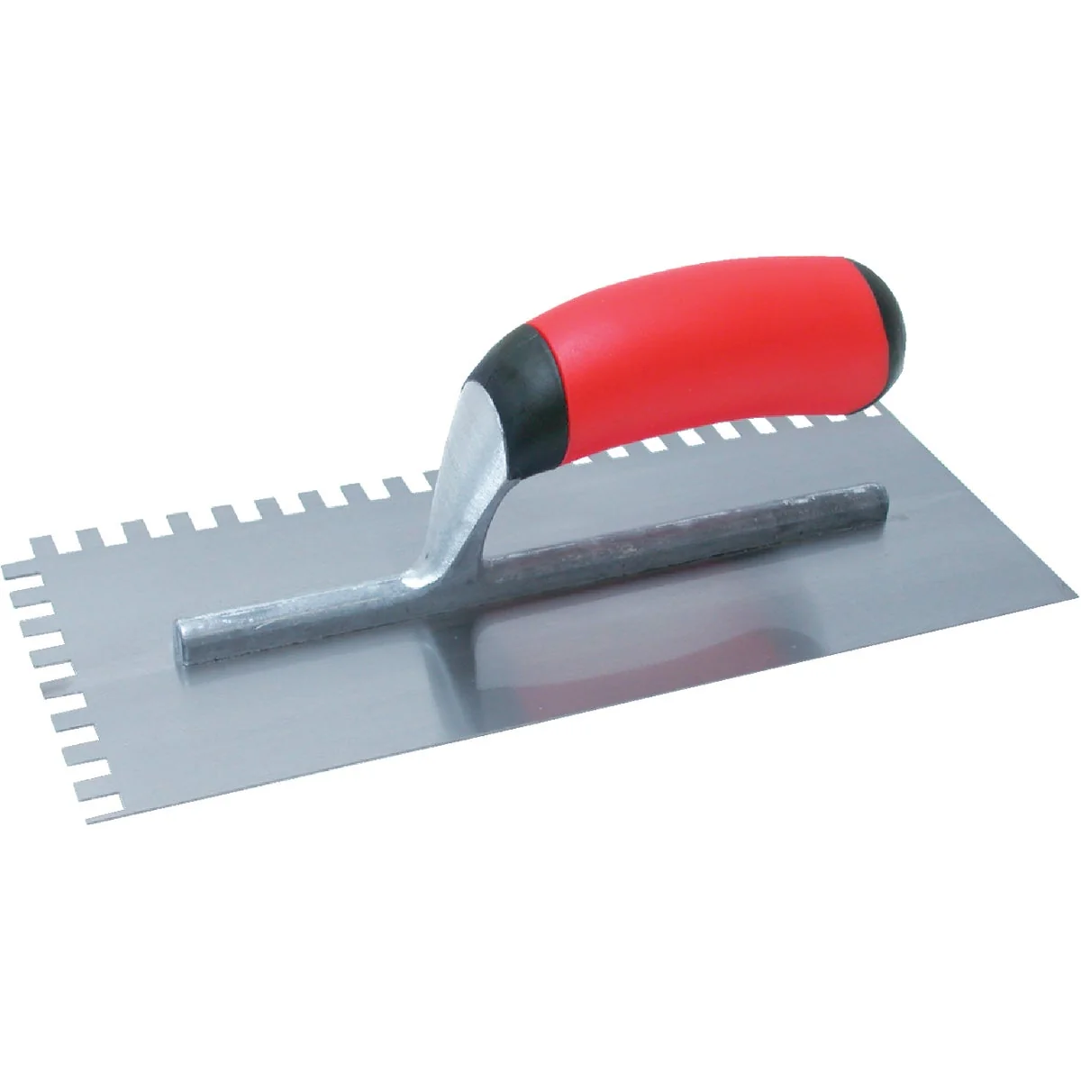 Easy-to-Use QLT 1 4 x 3 8 x 1 4 In. Square Notched Trowel w Soft Grip Smart