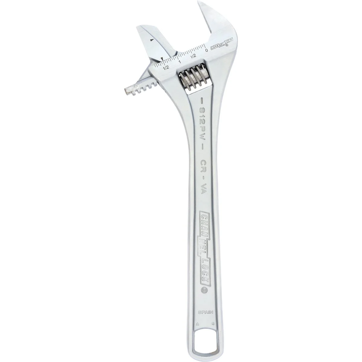 Quality Channellock 12 In. Steel Adjustable Pipe Wrench with Extra Wide Reversible Jaw Safe