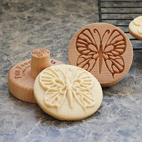 High-End Wood Cookie Stamp Unique
