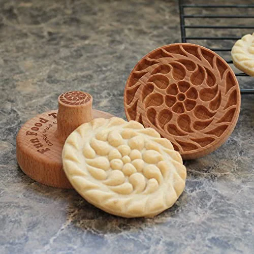 Next-Generation Wood Cookie Stamp Healthy