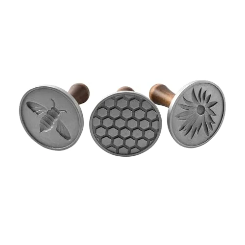 Genuine Honeybee Cookie Stamps 3 Count Premium