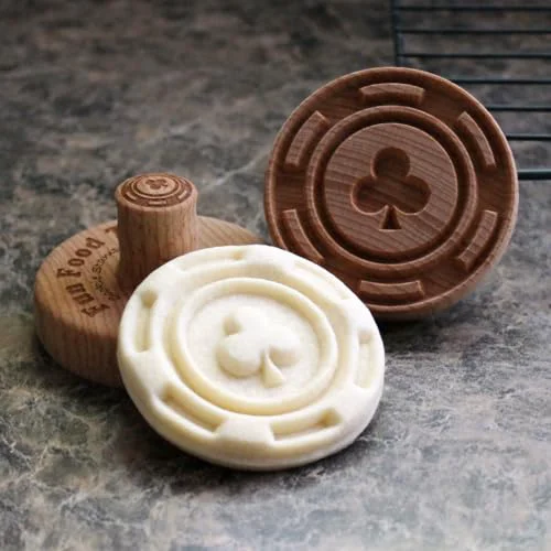 Comfortable Wood Cookie Stamp Responsible
