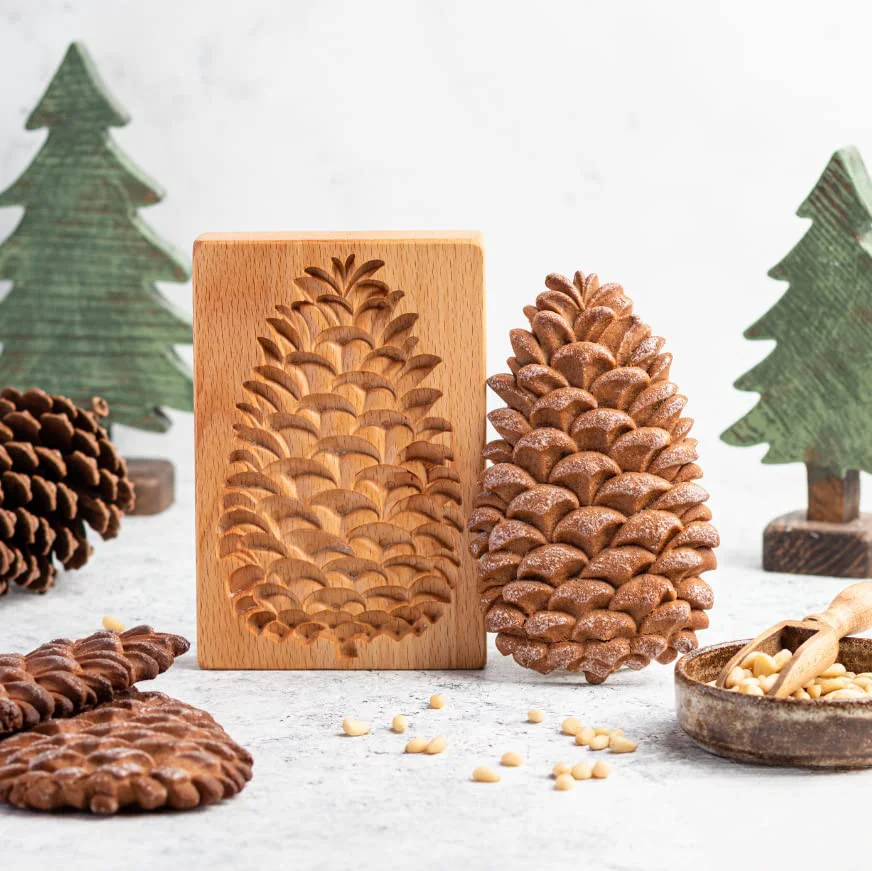 High-Performance Wooden Springerle Cookie Molds for Baking Functional