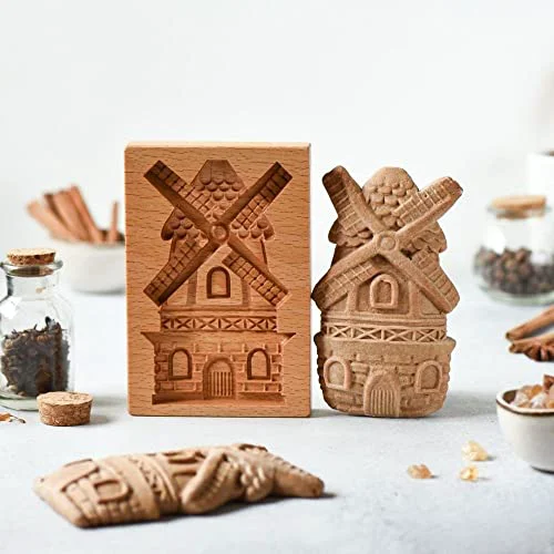 Trendy Wooden Springerle Cookie Molds for Baking Trusted